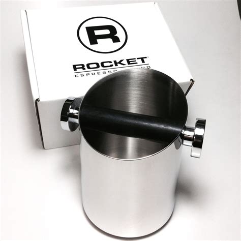 rocket stainless steel knock box|Rocket Espresso Stainless Steel Knock Box .